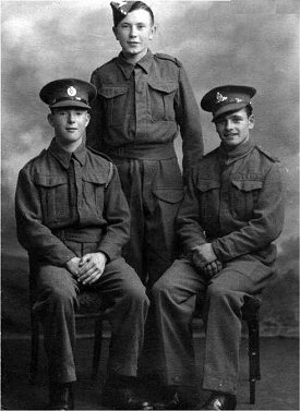 Bob Hammond with his mates c.1939