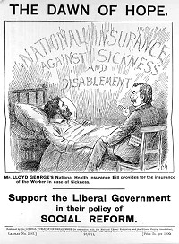 Leaflet promoting the National Insurance Act 1911