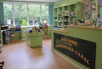 Canal Visitor Centre at Mytchett