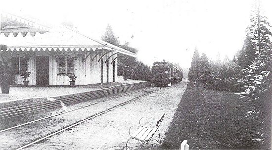 Brookwood Cemetery North station