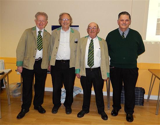 Peter Trevaskis, Les Smith, John Kennard and David Taylor