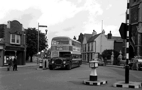 No. 20 entering Guildford in 1962