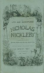 Nicholas Nickleby - Book Cover