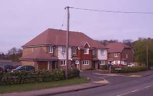New houses on the site 2003