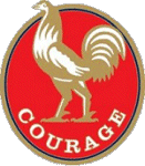 Courage Beer Mat