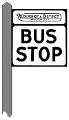 Aldershot and District Bus Stop Signs