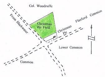 Map Christmas Pie 1828 Map Christmas Pie 1828