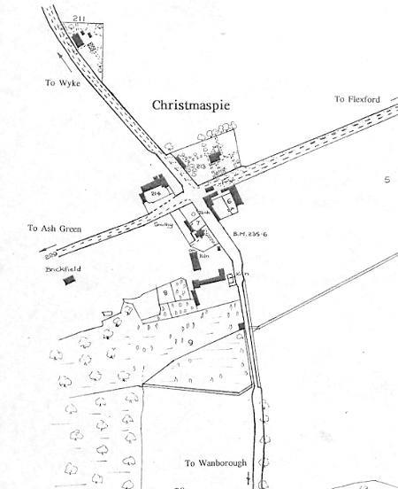Map Christmas Pie 1871 Map Christmas Pie 1871