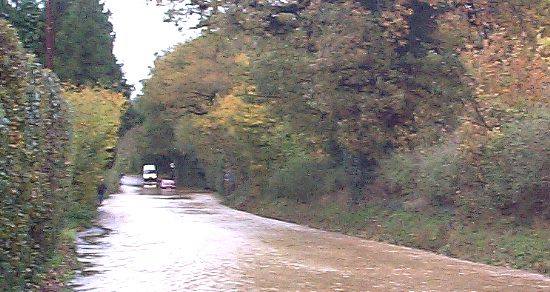 Flood at Tickners Bridge