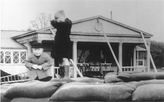 Film Set for Light Up The Sky