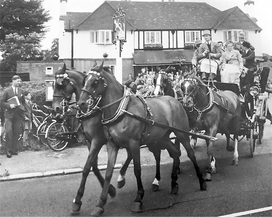 Leaving the Anchor in the 1950s.