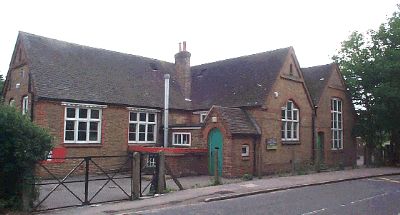 Wyke School with the original Victorian buildings