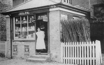 Rolph's Store at Willey Green, about 1918