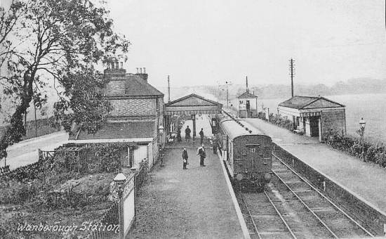 Wanborough Station about 1908