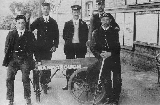 The Staff at Wanborough Station