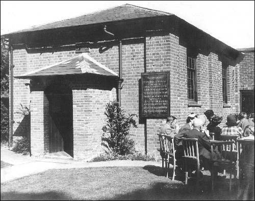 A tea party at the Chapel in 1953