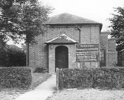 Normandy Congregational Chapel at Willey Green