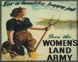 Women's Land Army poster